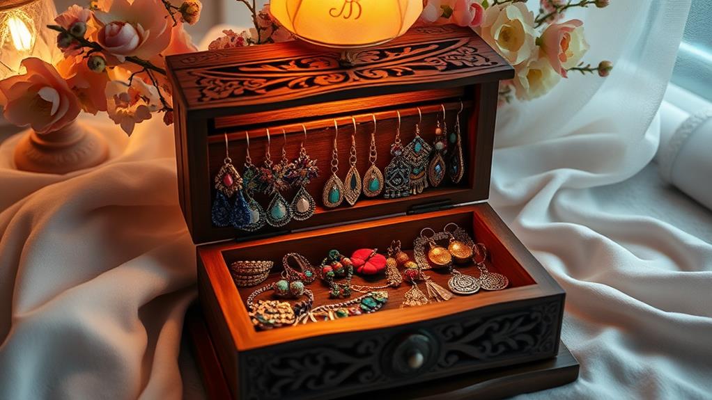 personalized jewelry storage solution