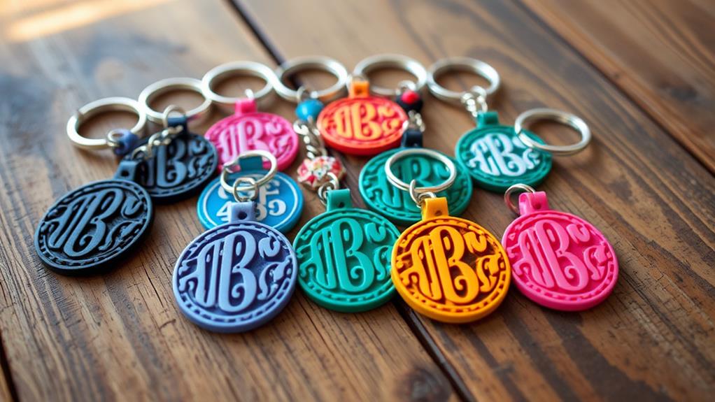 personalized keychain designs