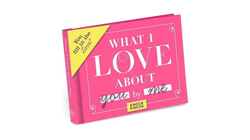 personalized love gift journal