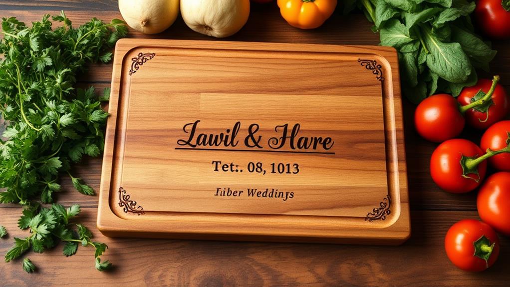 personalized wooden kitchen gifts