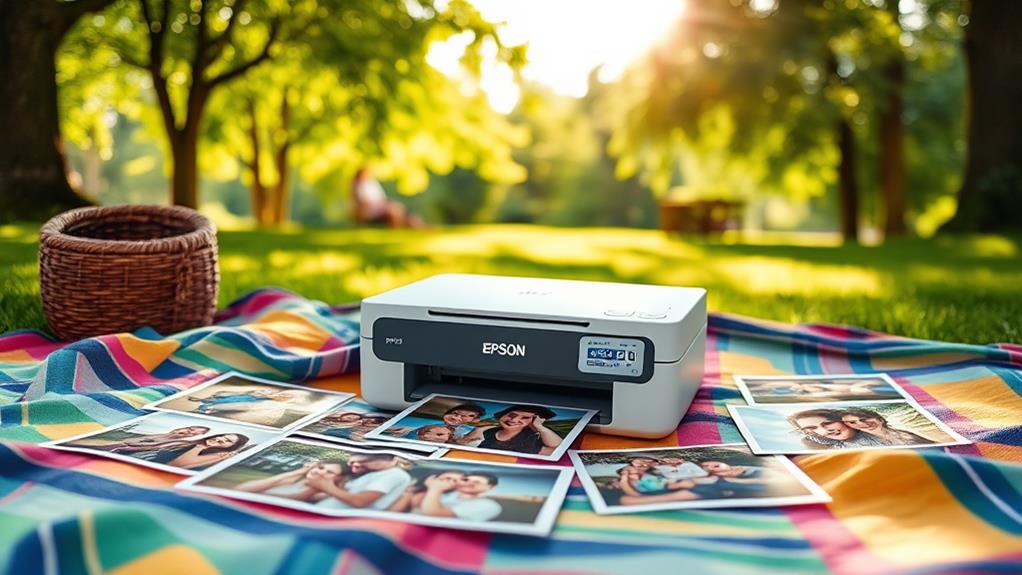 portable photo printer model