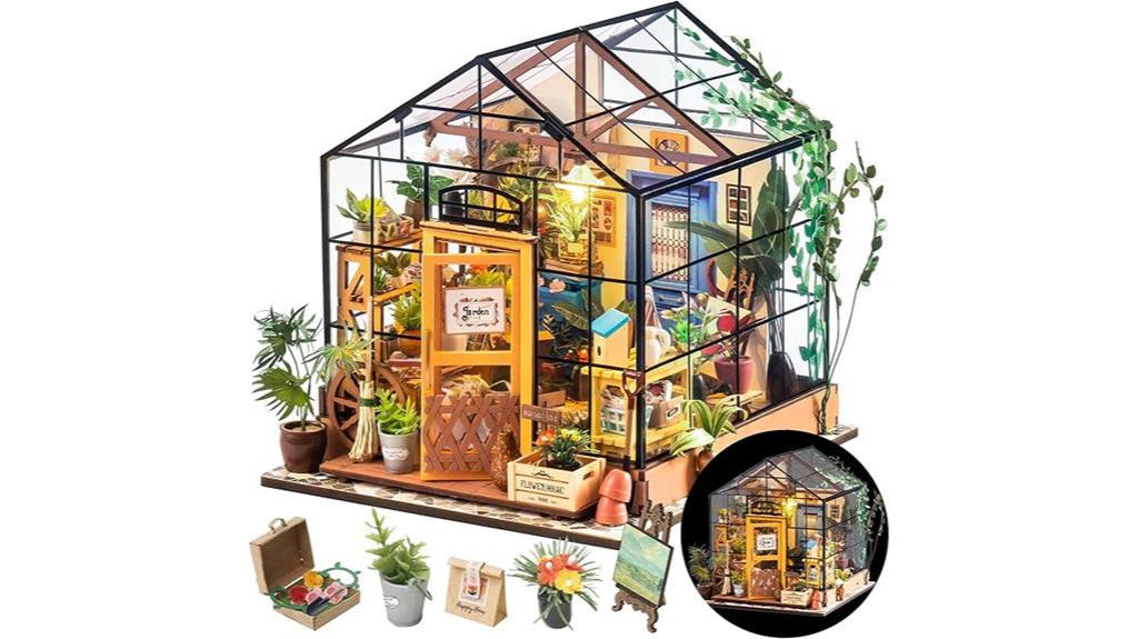 rolife miniature greenhouse kit