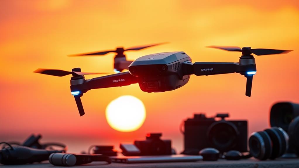 snaptain sp350 drone model