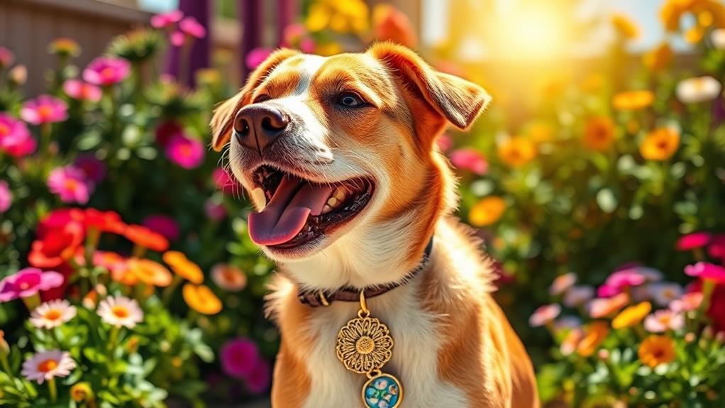 stylish and safe dog tags