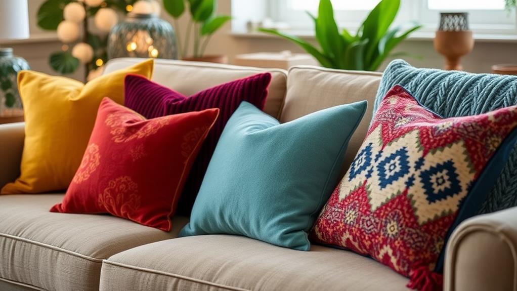 stylish cushion home decor