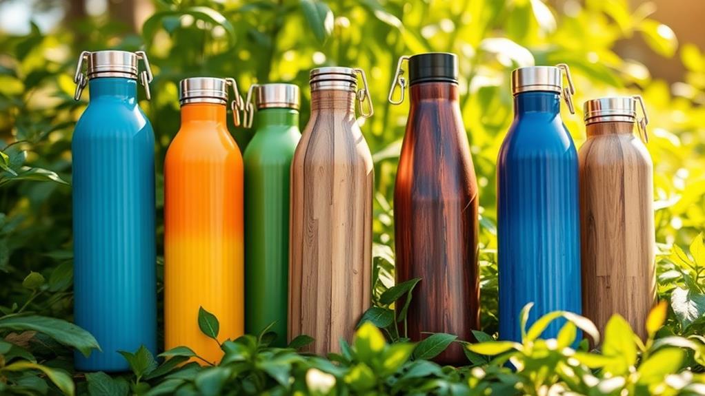 sustainable reusable water containers