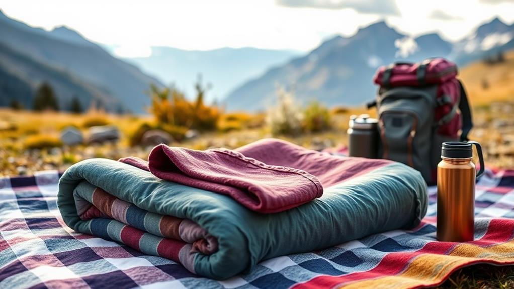 ultimate travel comfort blanket