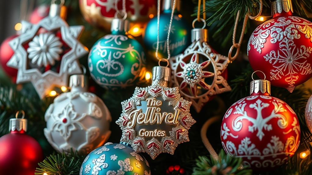 unique personalized christmas ornaments