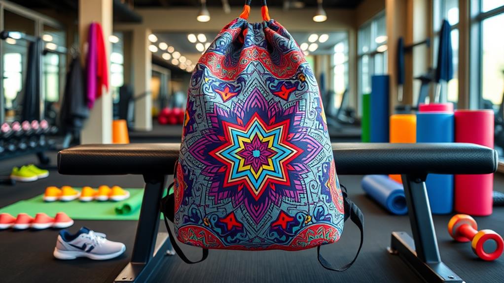 vibrant tote for essentials